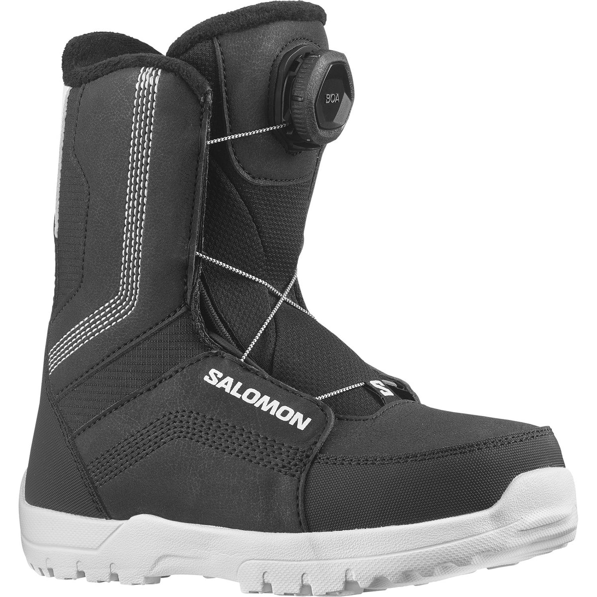 Salomon Whipstar Boa Snowboard Boots - Toddlers' Black