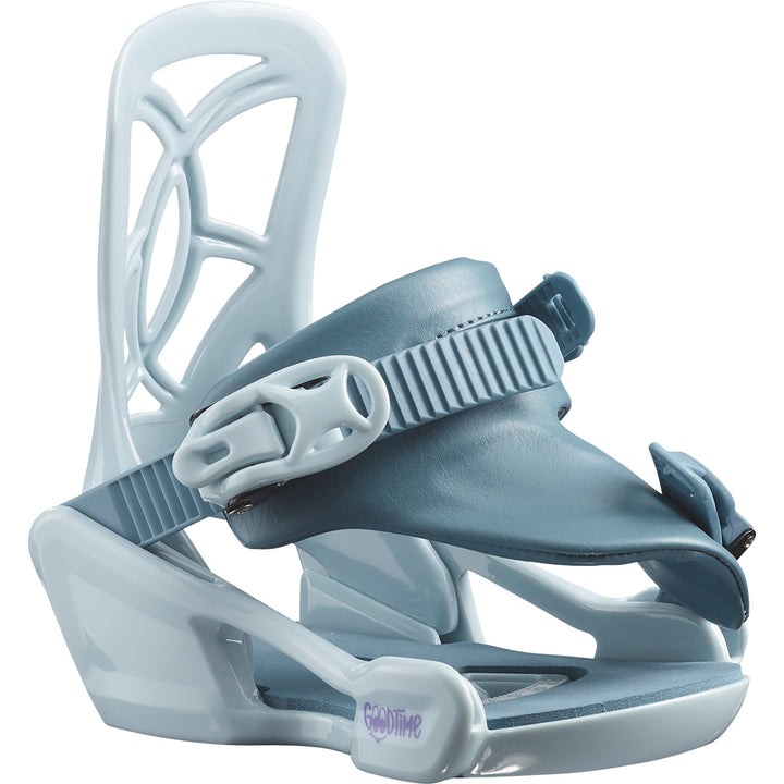 Salomon Goodtime XXS Snowboard Bindings - Kids' 2027 Ice Blue