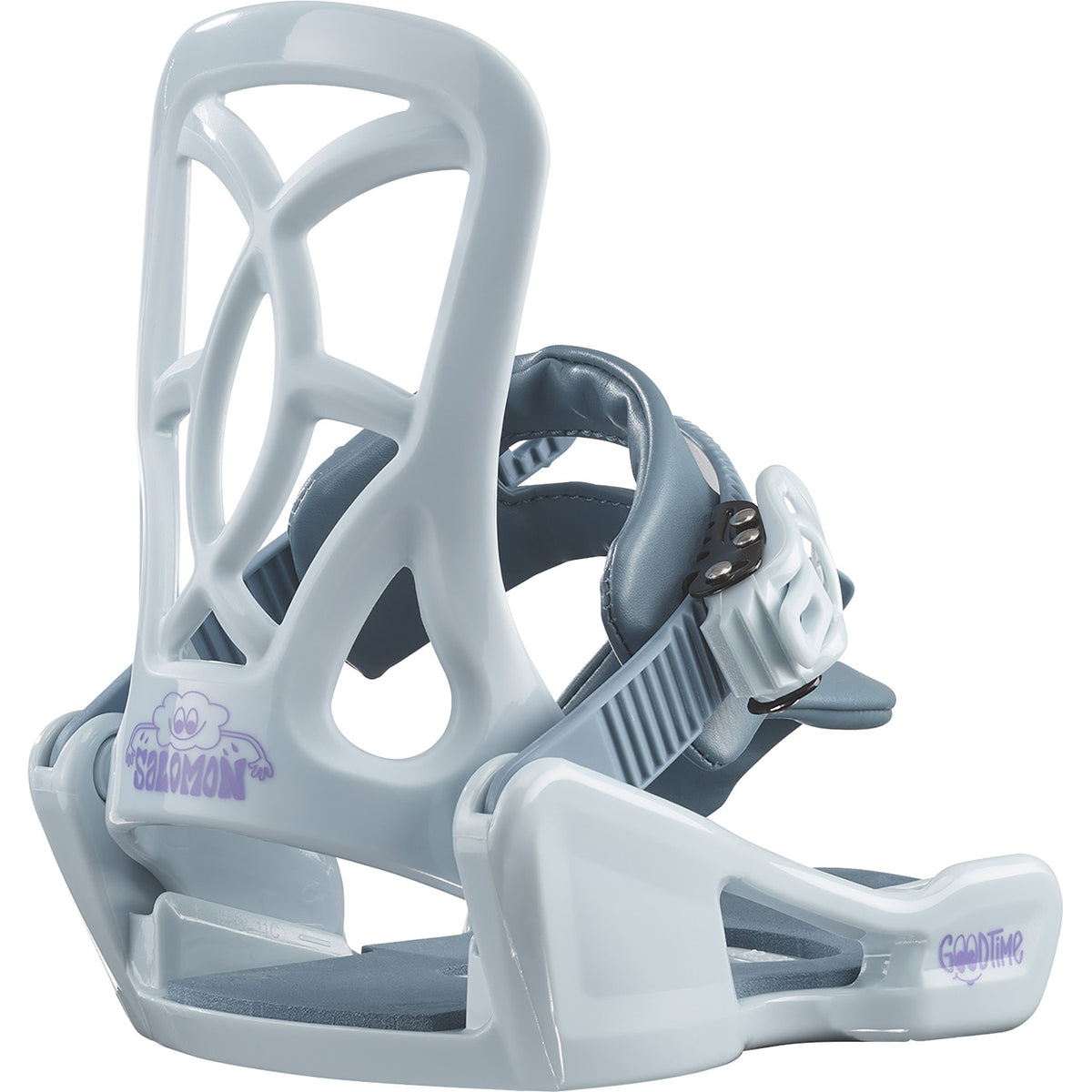 Salomon Goodtime XXS Snowboard Bindings - Kids' 2027 Ice Blue