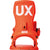 Flux XF Snowboard Bindings Flash Red