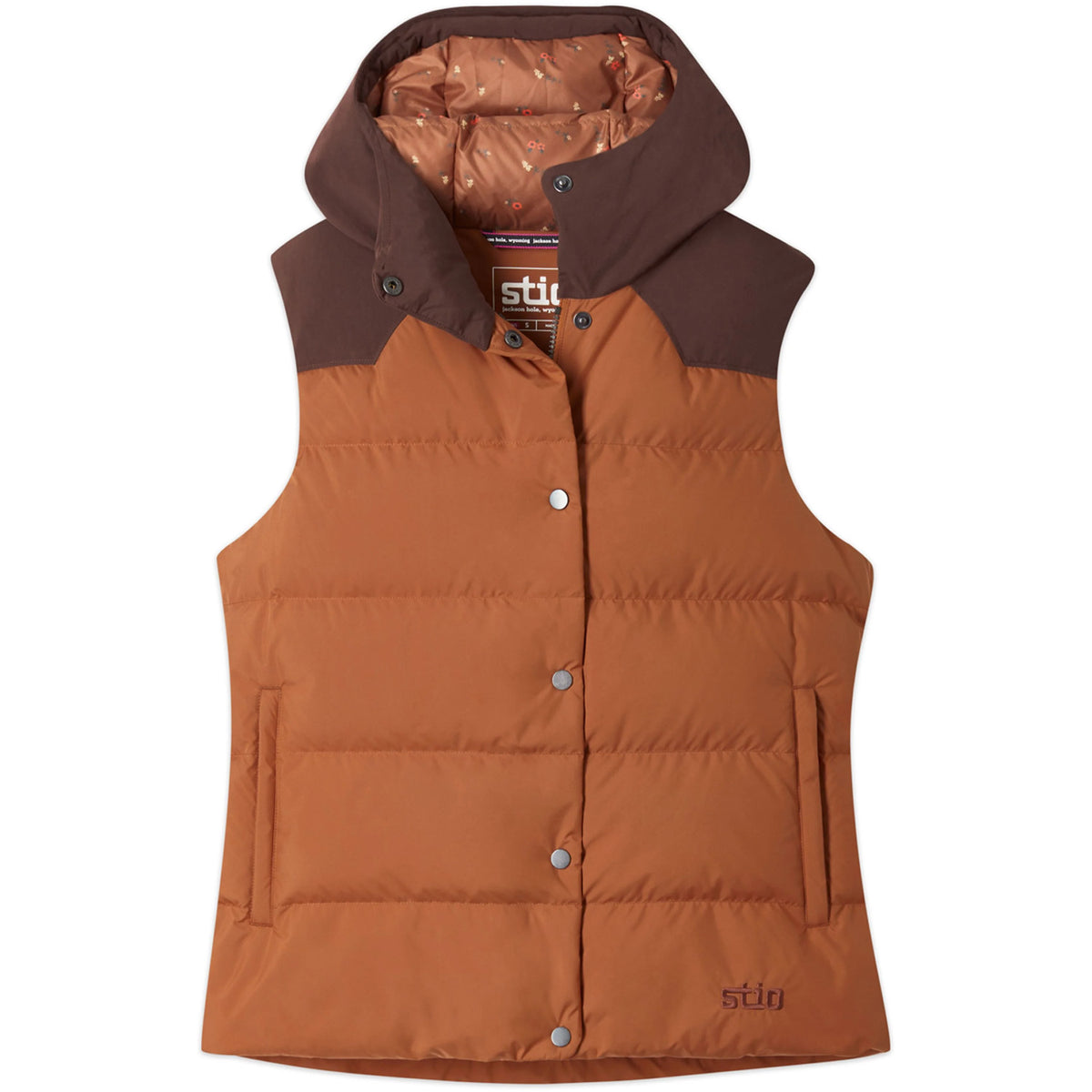 Stio Turnbolt Down Vest - Women's Mustang/ Grizzly Paw