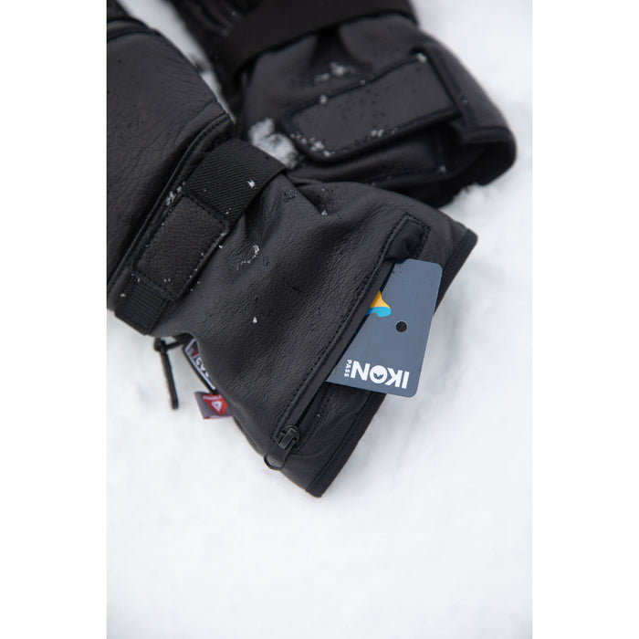 DEATHGRIP GLOVE CO. Zombie Long Cut Mittens Black