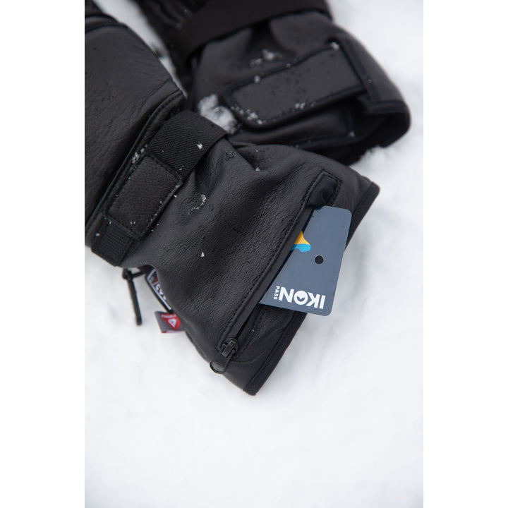 DEATHGRIP GLOVE CO. Zombie Long Cut Mittens Black