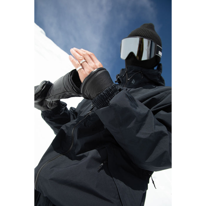 DEATHGRIP GLOVE CO. Zombie Long Cut Mittens Black