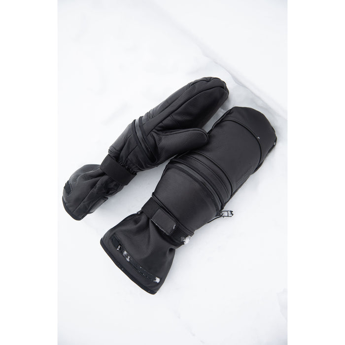DEATHGRIP GLOVE CO. Zombie Long Cut Mittens Black