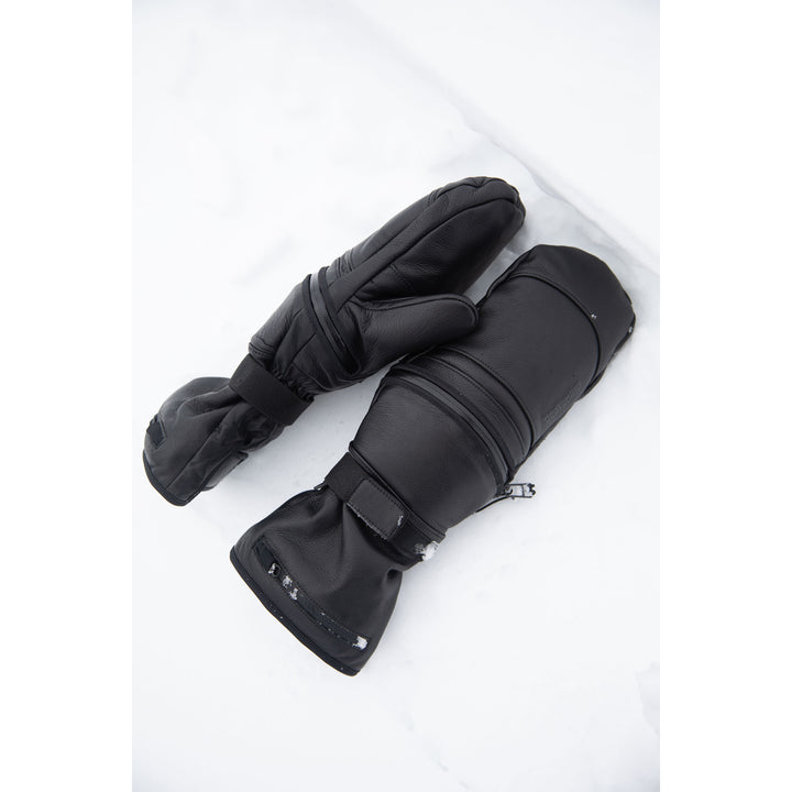 DEATHGRIP GLOVE CO. Zombie Long Cut Mittens Black