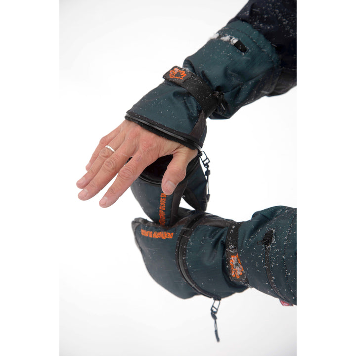 DEATHGRIP GLOVE CO. Werewolf Long Cut Mittens Forest