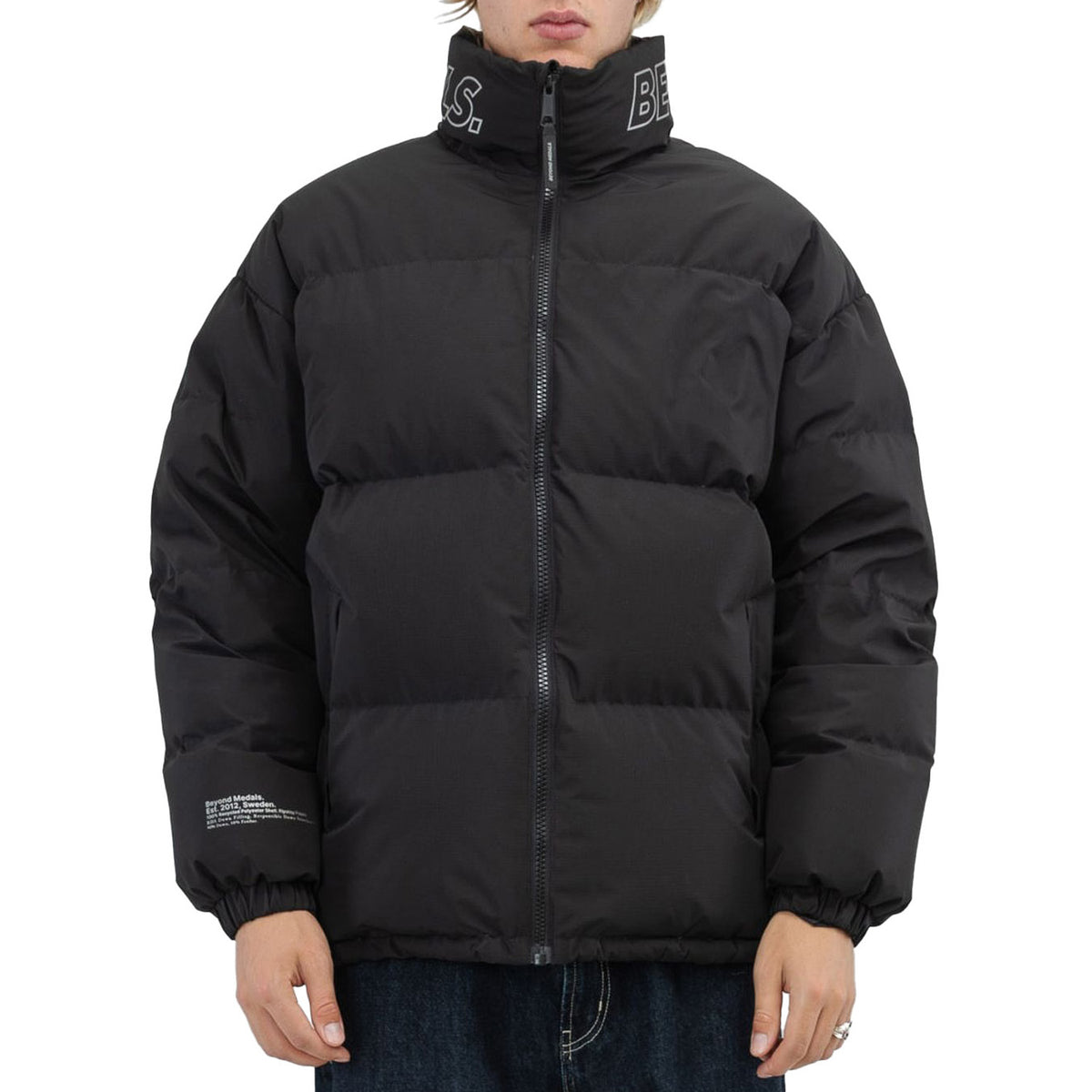 Beyond Medals Puffer Jacket - Men's Black