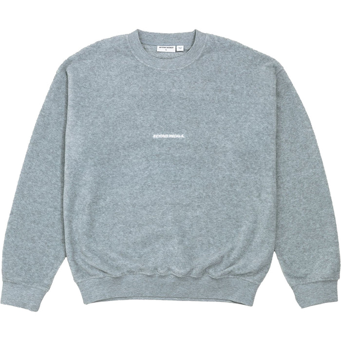 Beyond Medals Fleece Crewneck - Men's Grey Mel