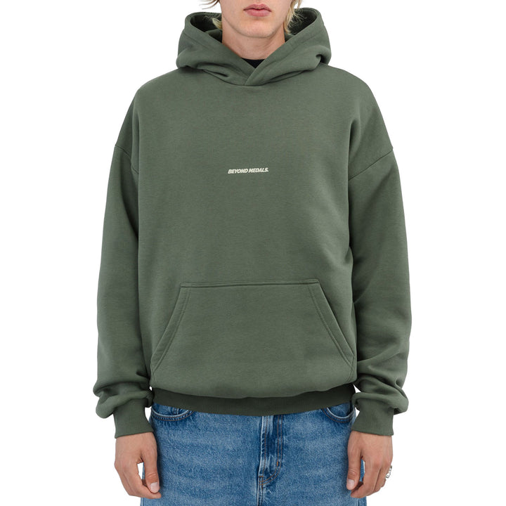 Beyond Medals Logo Hoodie - Men's Green