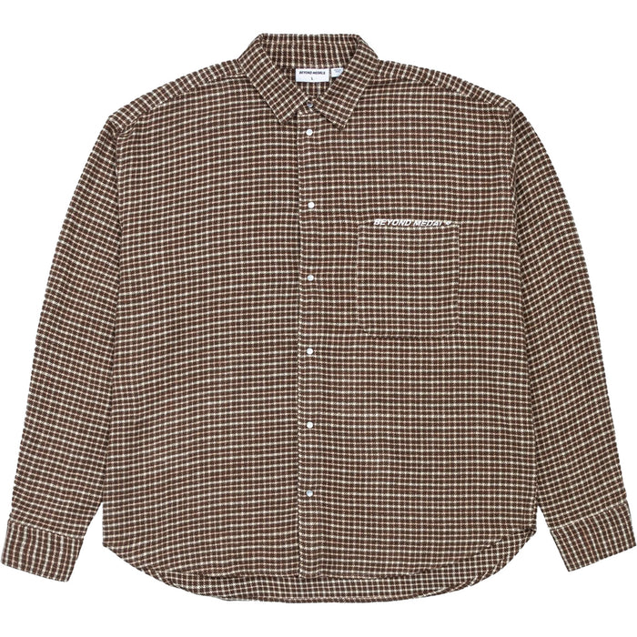 Beyond Medals Checkered Shirt - Men's Brown