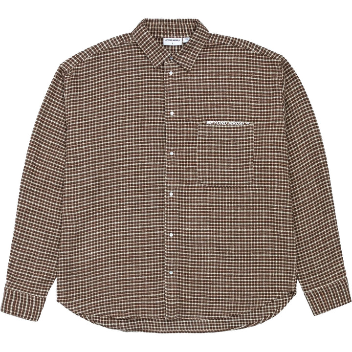 Beyond Medals Checkered Shirt - Men's Brown