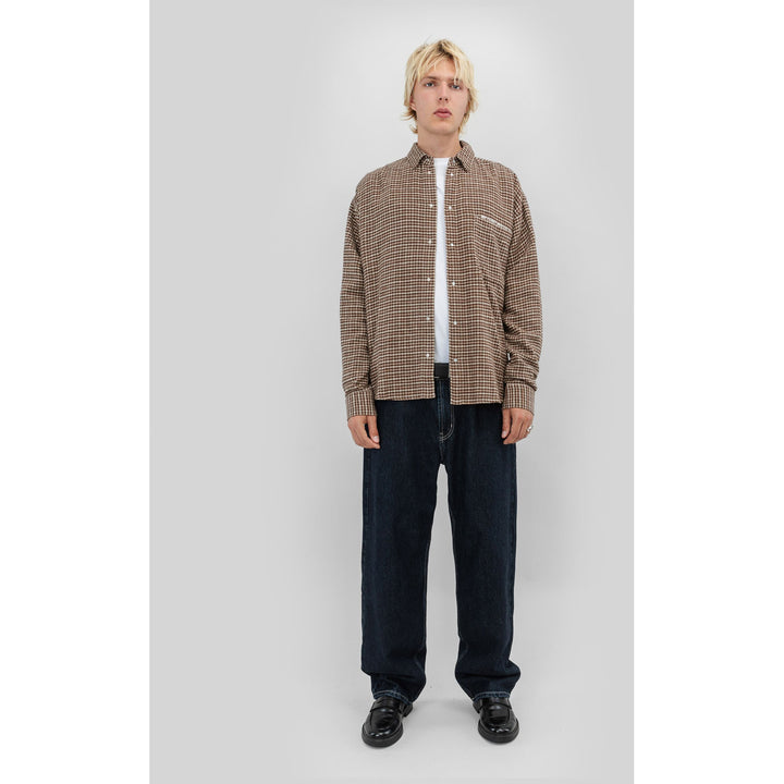 Beyond Medals Checkered Shirt - Men's Brown