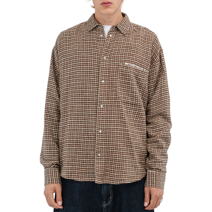 Beyond Medals Checkered Shirt - Men's Brown