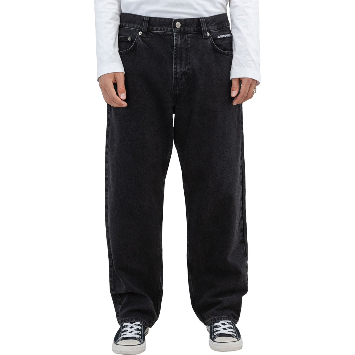 Beyond Medals Loose Jeans - Men's Black