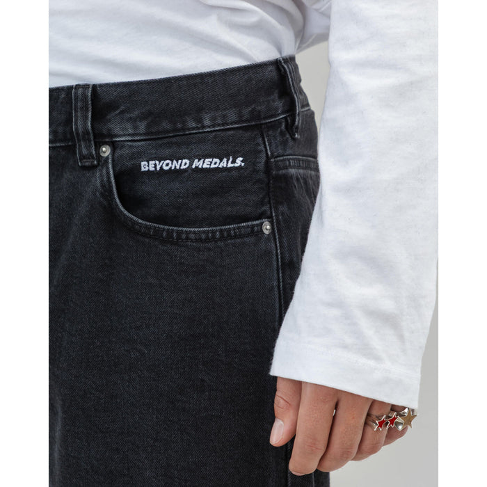 Beyond Medals Loose Jeans - Men's Black