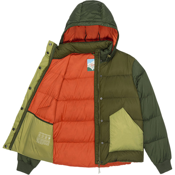 The Great Outdoors The Down Polar Puffer - Women's Army Colorblock