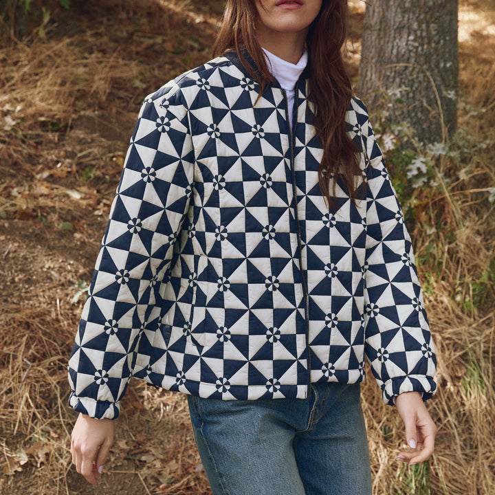 The Great Outdoors The Alps Puffer Jacket - Women's Quilted Vintage Navy