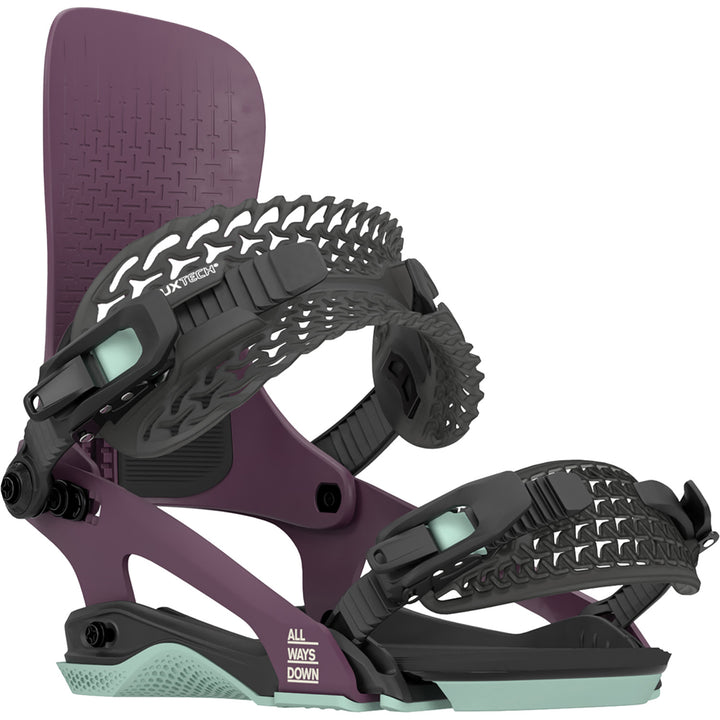 Rome Brass Snowboard Bindings - Women's 2025 Purple