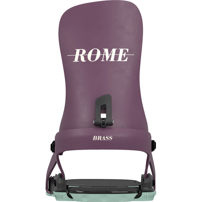 Rome Brass Snowboard Bindings - Women's 2025 Purple