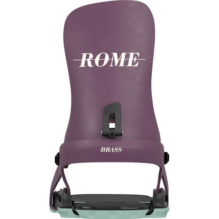 Rome Brass Snowboard Bindings - Women's 2025 Purple