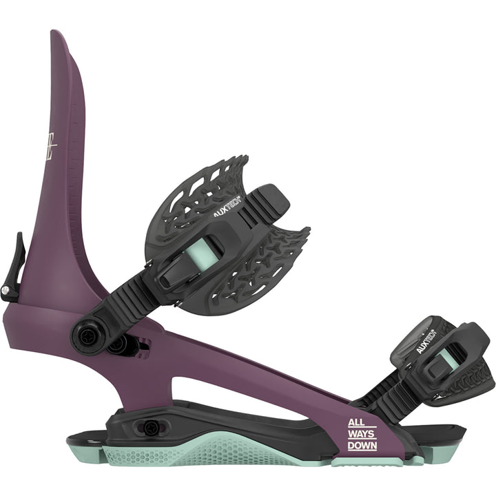 Rome Brass Snowboard Bindings - Women's 2025 Purple