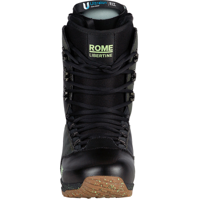 Rome Libertine Lace Snowboard Boots 2025 Black/Olive