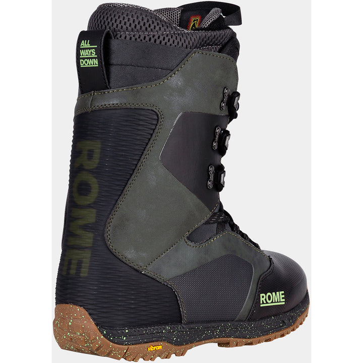 Rome Libertine Lace Snowboard Boots 2025 Black/Olive