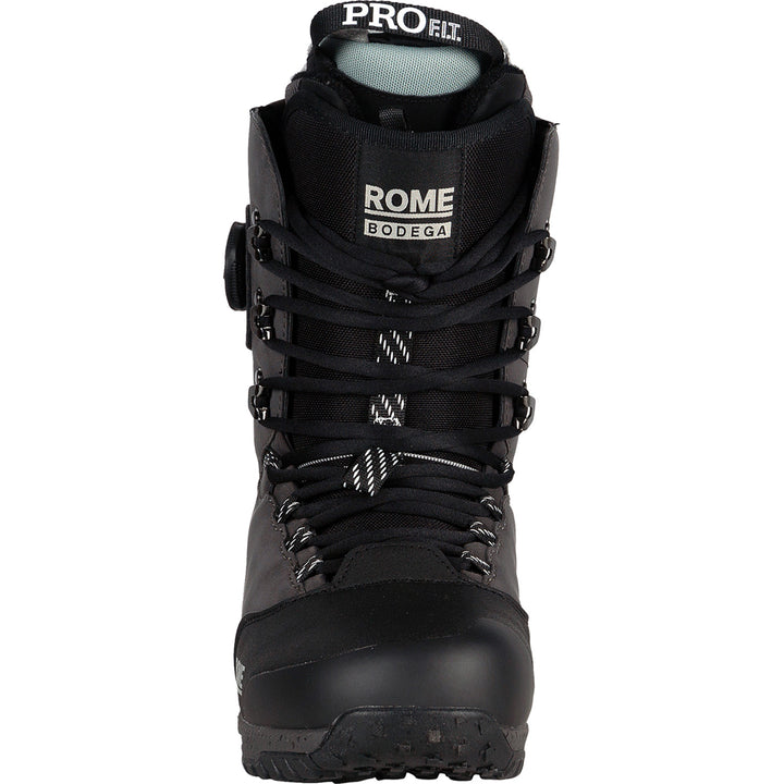 Rome Bodega Hybrid Boa Snowboard Boots 2025 Black