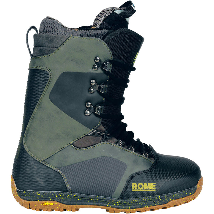 Rome Libertine Lace Snowboard Boots 2025 Black/Olive
