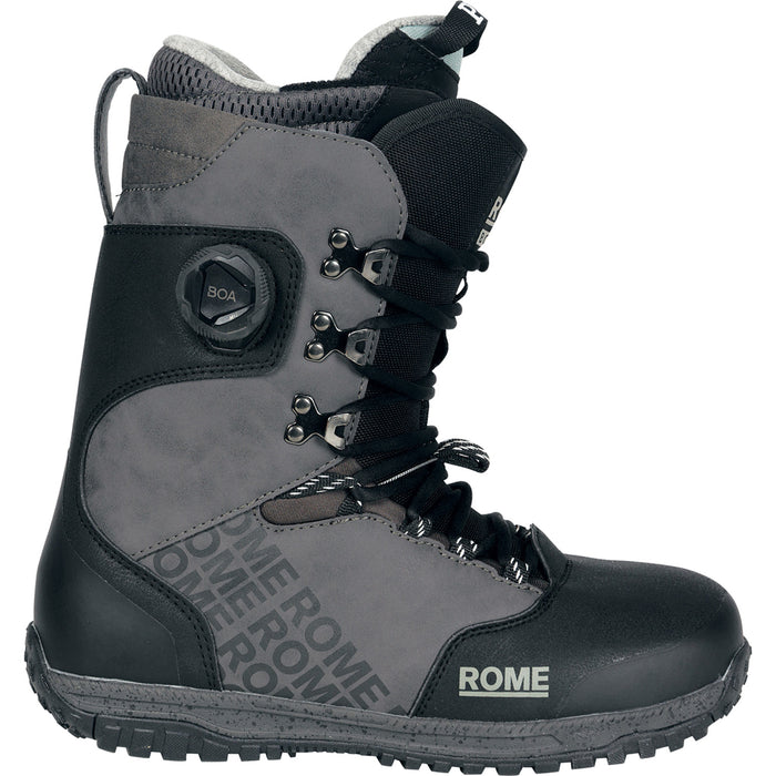 Rome Bodega Hybrid Boa Snowboard Boots 2025 Black