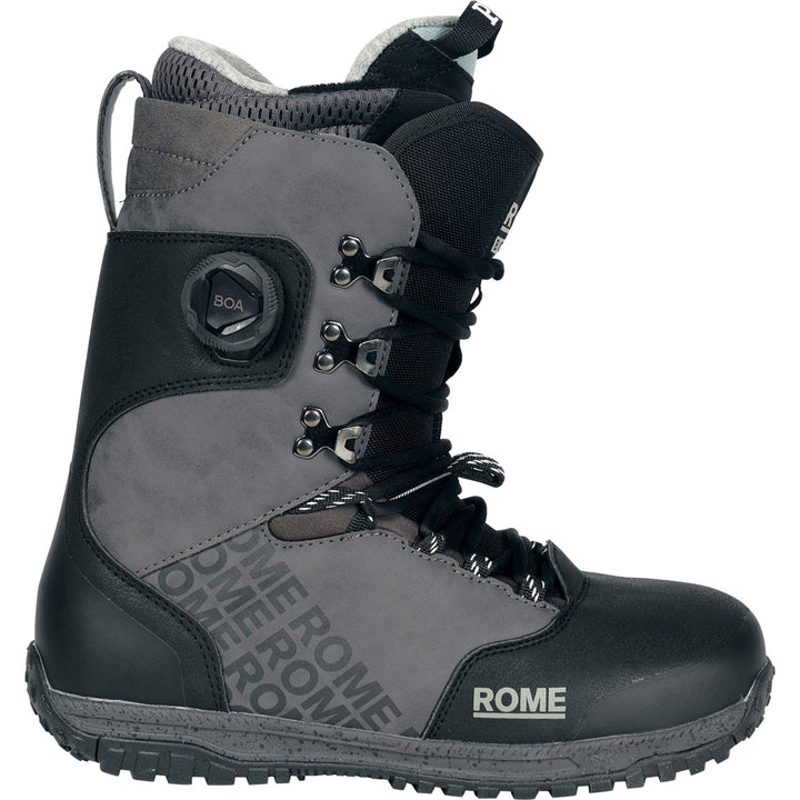 Rome Bodega Hybrid Boa Snowboard Boots 2025 Black