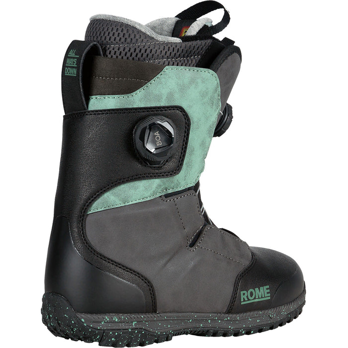 Rome Bodega Boa Snowboard Boots - Women's 2025 Black/Teal