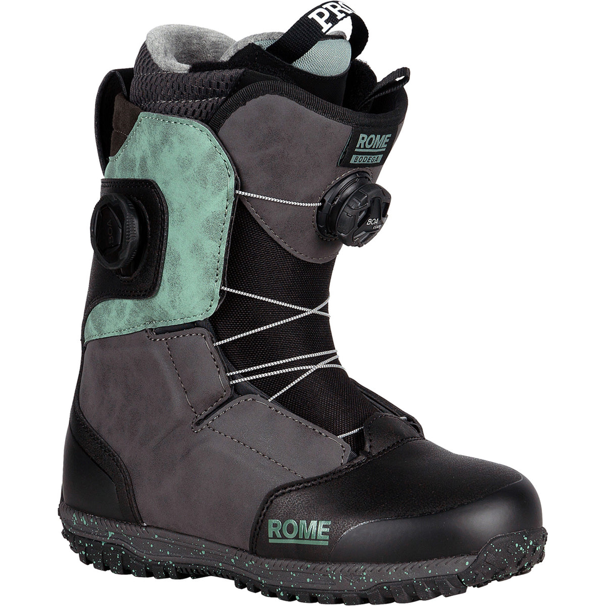 Rome Bodega Boa Snowboard Boots - Women's 2025 Black/Teal