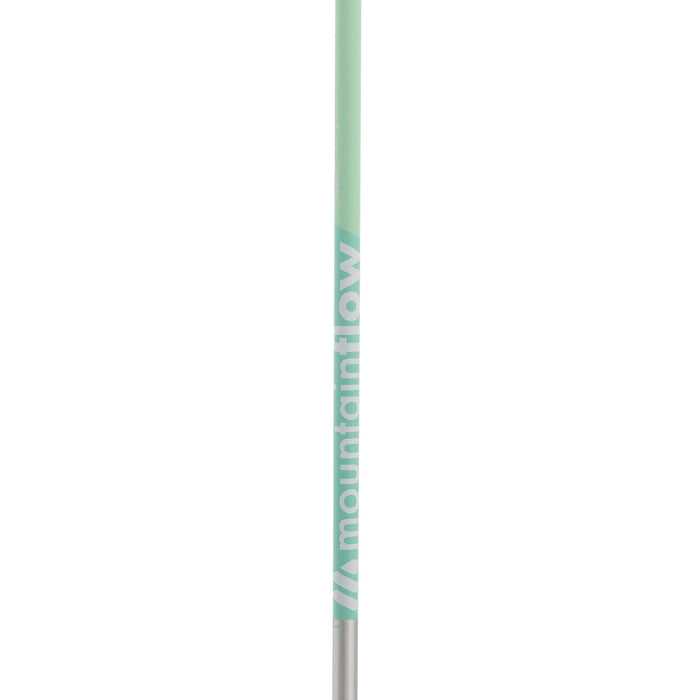 mountainFLOW CORKpro Ski Poles Green