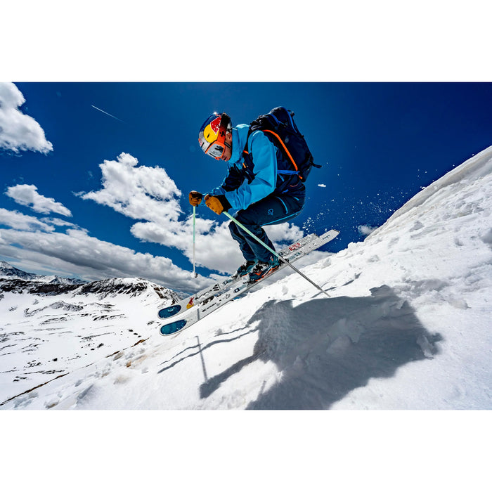 mountainFLOW CORKpro Ski Poles Green