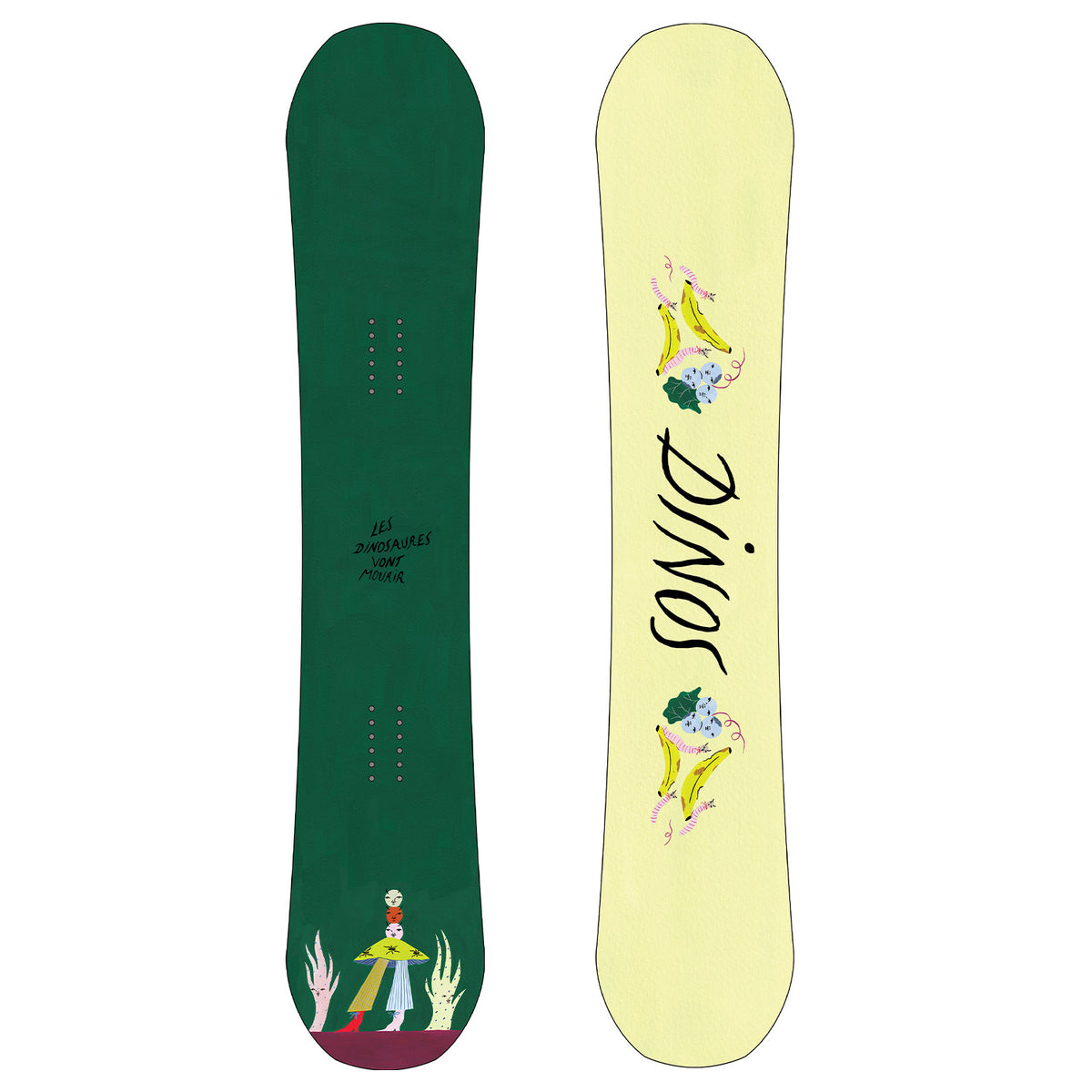 Dinosaurs Will Die BilBored Snowboard 2025