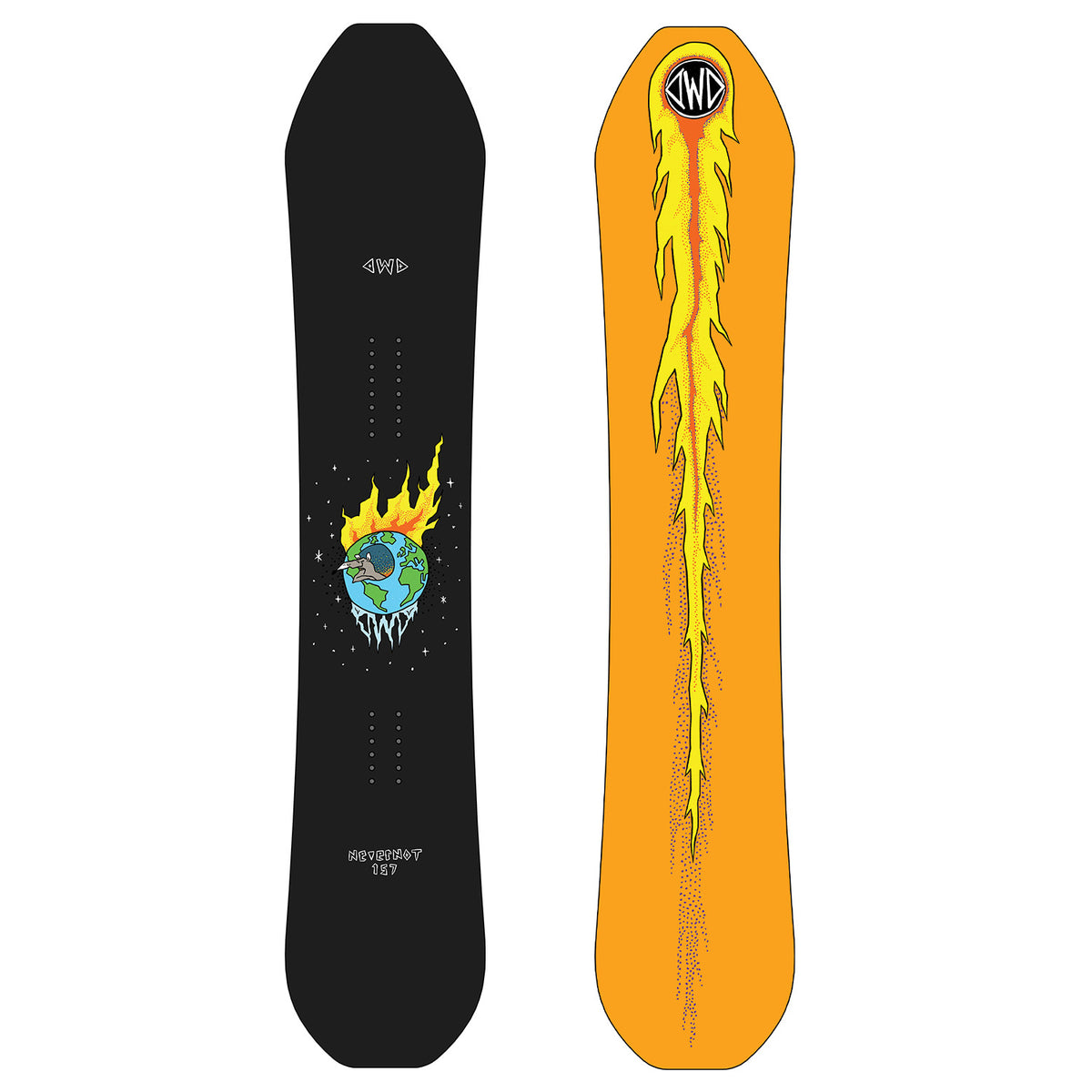 Dinosaurs Will Die NeverNot Snowboard 2025