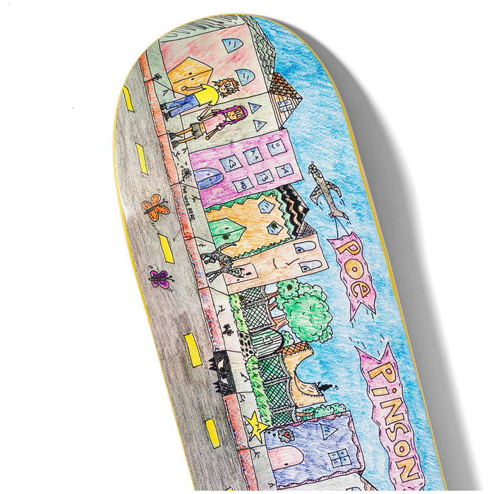 There Skateboards Poe Wus Here 8.25 Skateboard Deck
