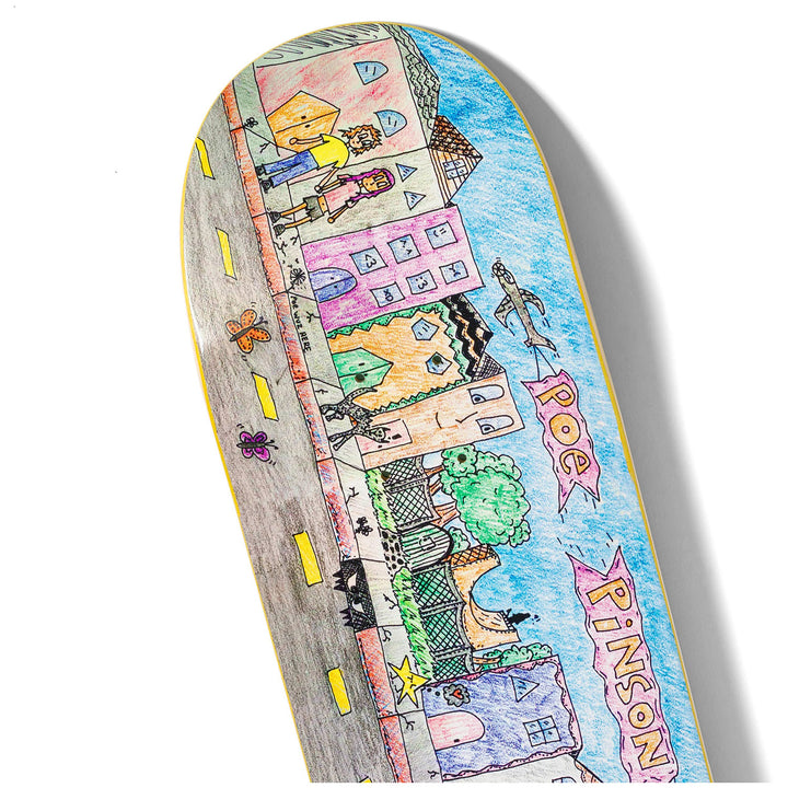 There Skateboards Poe Wus Here 8.25 Skateboard Deck