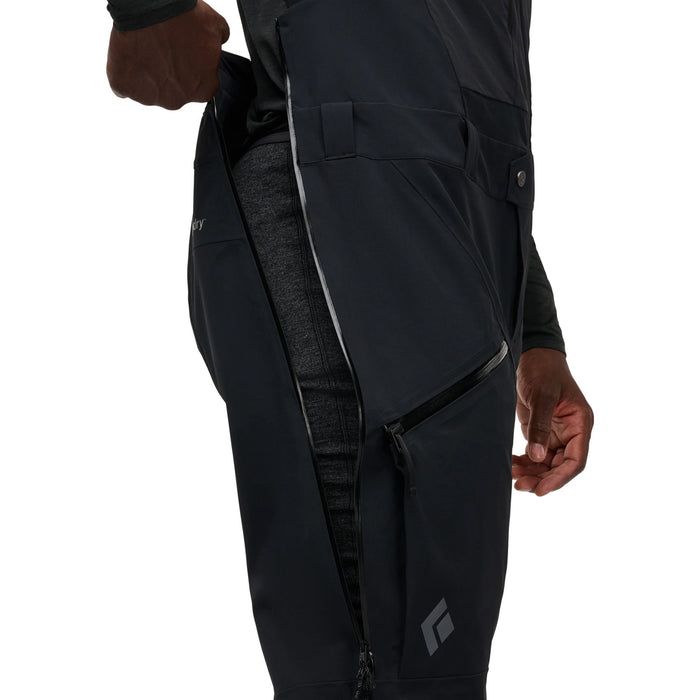 Black Diamond Recon Stretch Bibs - Men's Black