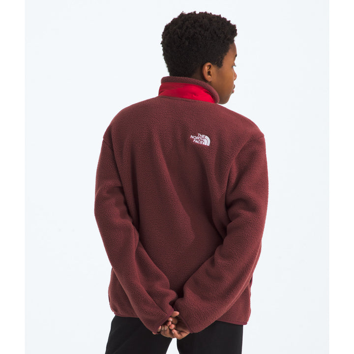 The North Face Yumiori Full Zip Jacket - Boys' Sumac/TNF Red