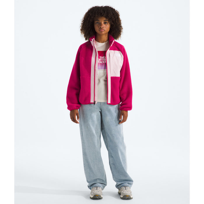 The North Face Yumiori Full Zip Jacket - Girls' Lali Guran/Pale Blossom