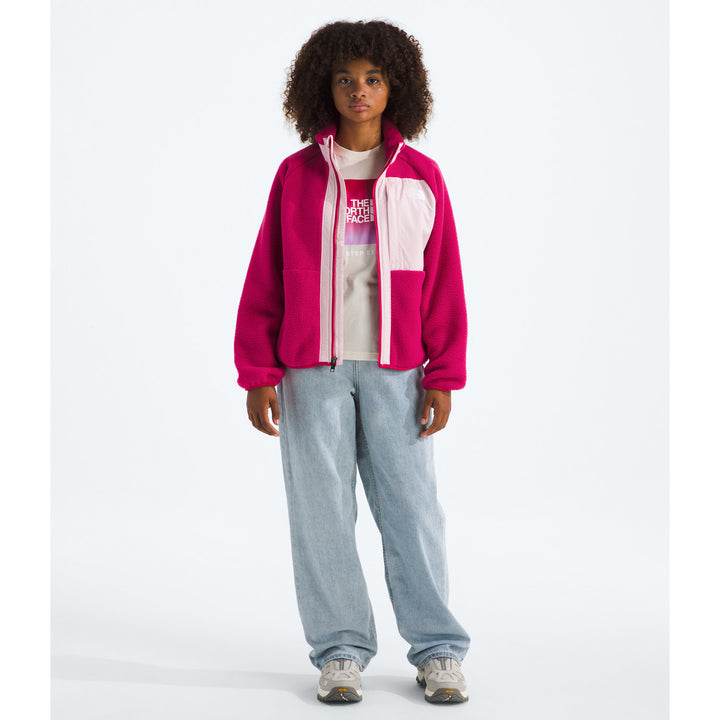 The North Face Yumiori Full Zip Jacket - Girls' Lali Guran/Pale Blossom