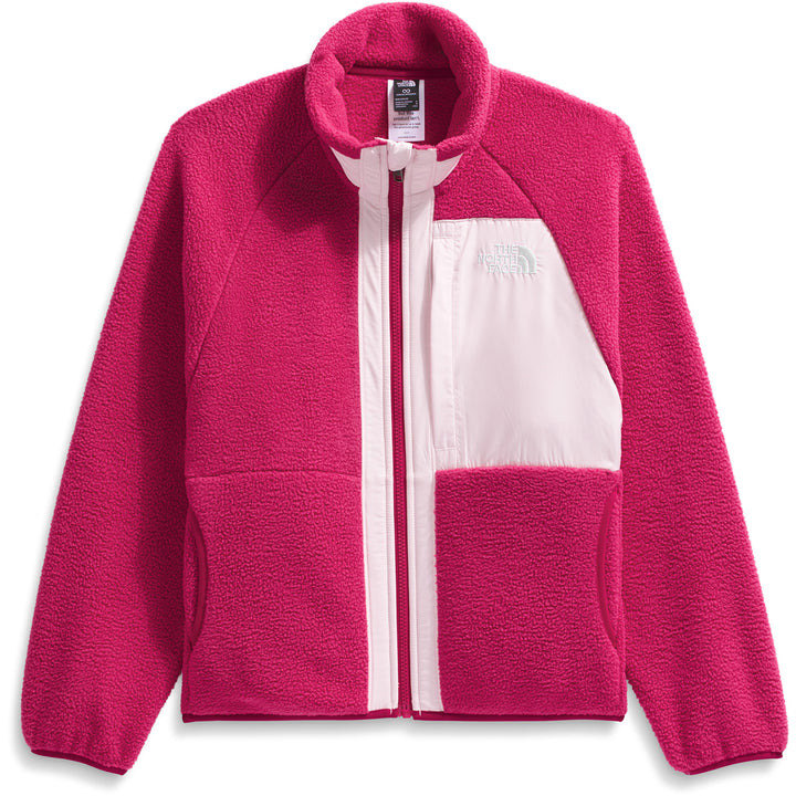 The North Face Yumiori Full Zip Jacket - Girls' Lali Guran/Pale Blossom