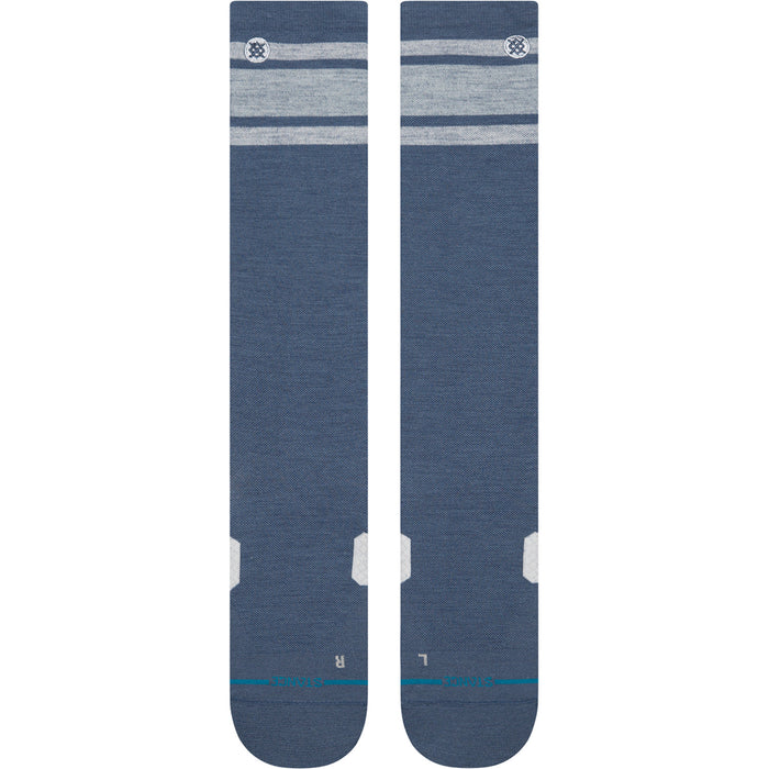 Stance Boyd UL Wool Snow Socks Sea Blue