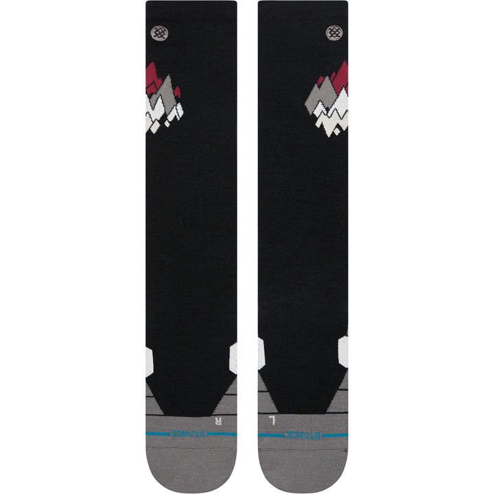Stance Peaks UL Wool Snow Socks Black