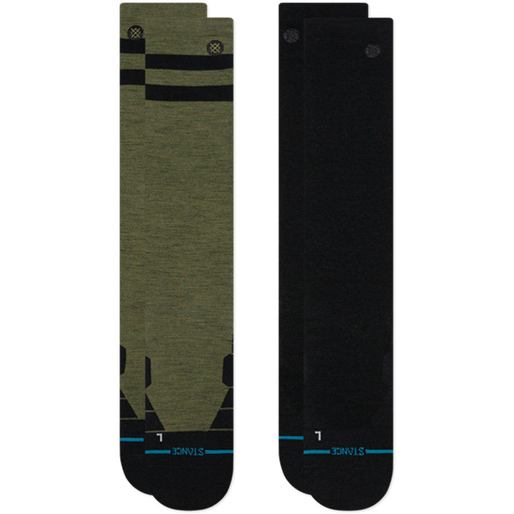Stance Joven UL Wool Snow Socks 2-Pack Olive
