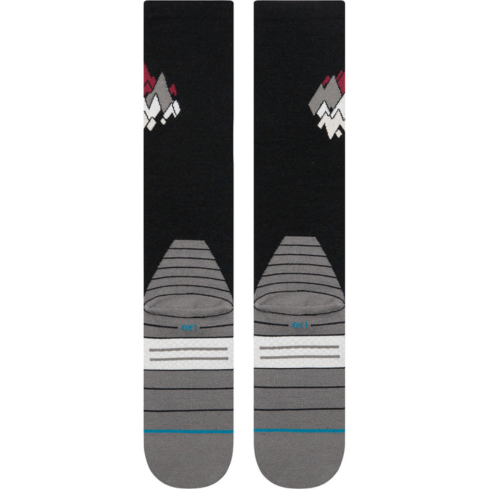 Stance Peaks UL Wool Snow Socks Black