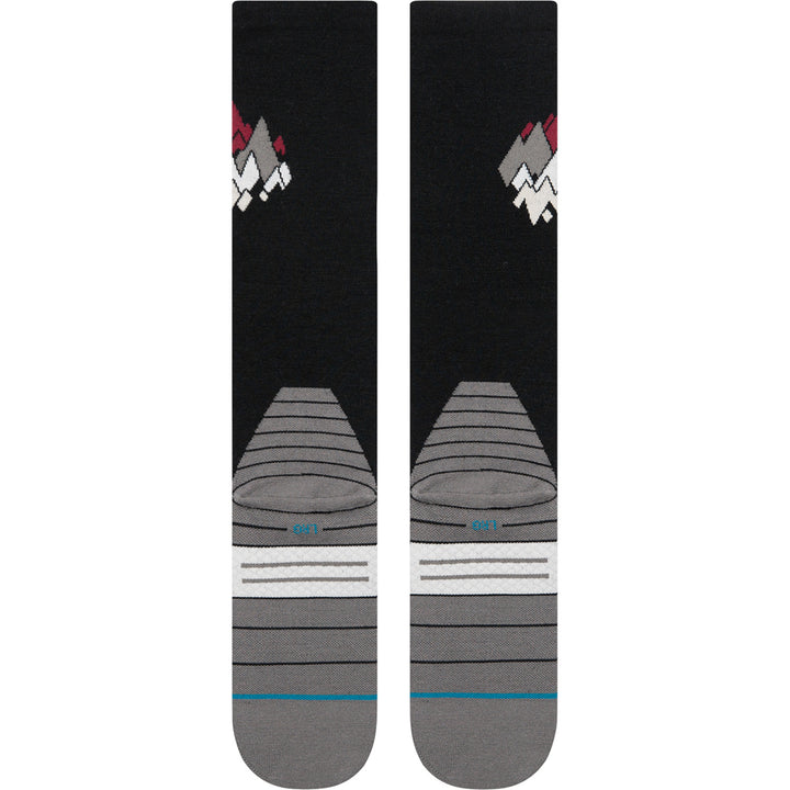 Stance Peaks UL Wool Snow Socks Black